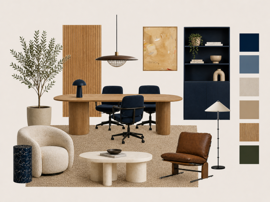 Look and feel of mediterranean/nordic office